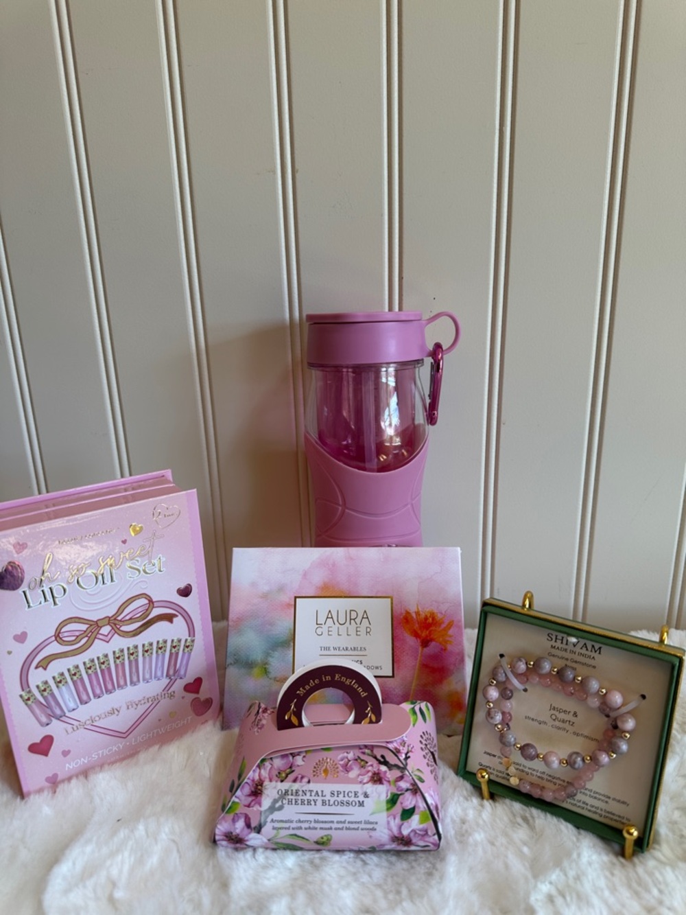 Mother’s Day Gift with Pink Accessories